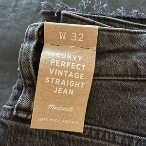 Madewell perfect vintage curvy jean NWT